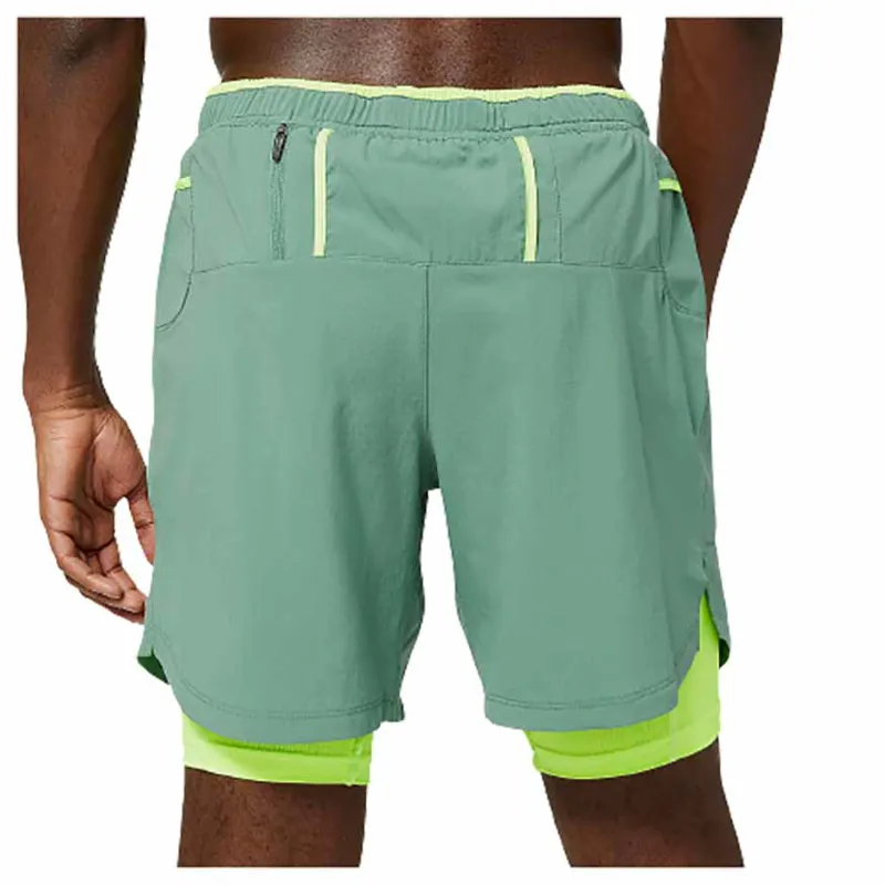 New Balance Men's Impact Run 7 Inch 2in1 Short Jade